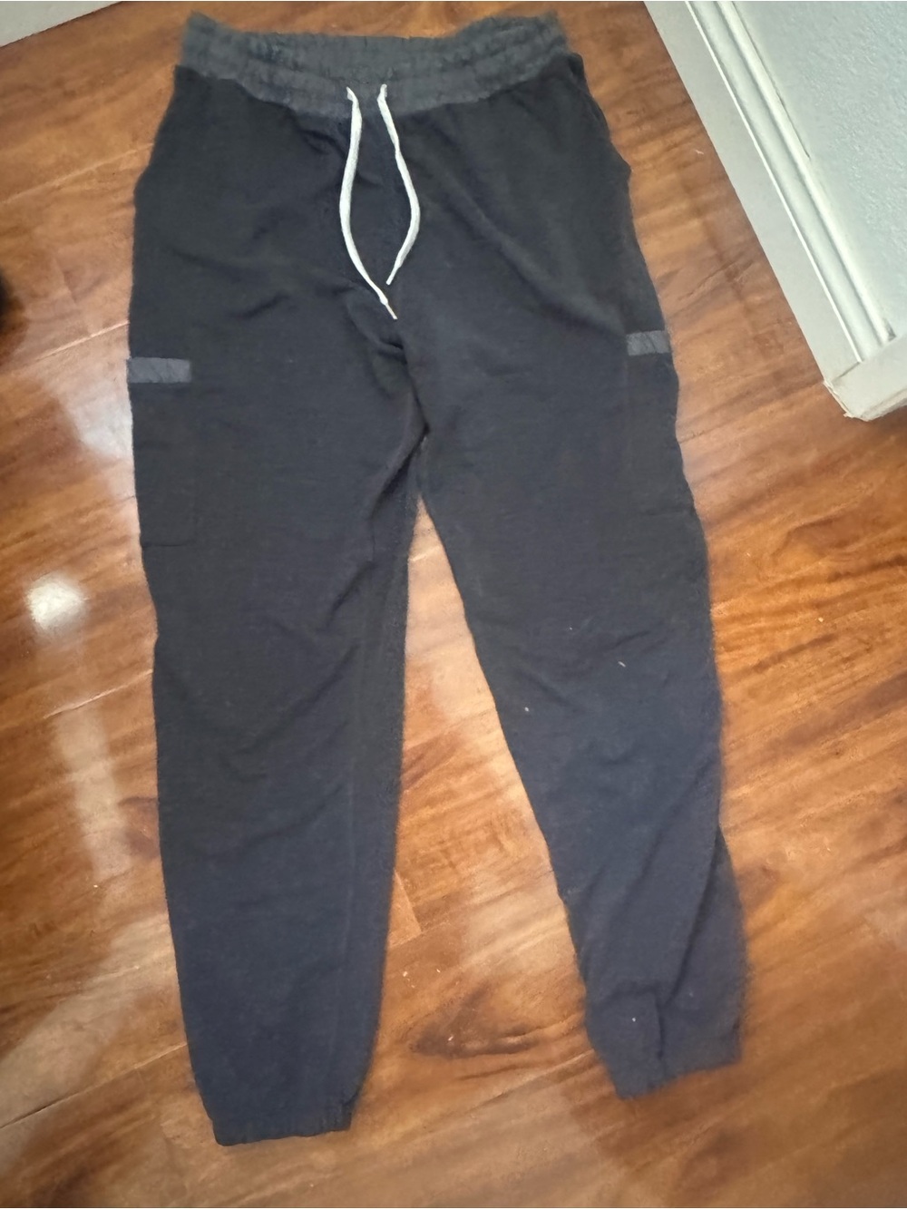 Vuori Black Drawstring Jogger Pants